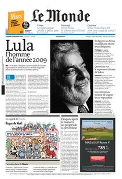 Presidente Lula, símbolo da superação do Brasileiro. De metalúrgico a líder mais influente do mundo.